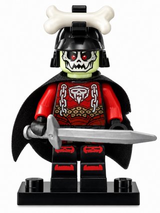Minifigura Lego Ninjago Rey Hueso