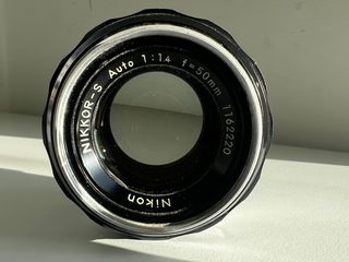 Objetivo Nikkor S Auto 50mm F/ 1.4