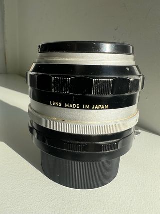 Objetivo Nikkor S Auto 50mm F/ 1.4