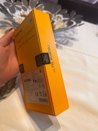 Realme 14X Nuevo sin abrir color negro carbono