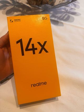 Realme 14X Nuevo sin abrir color negro carbono