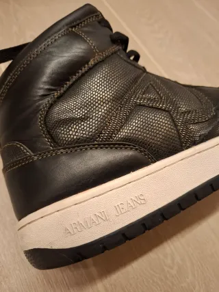 Stivaletti Sneakers Armani Jeans neri