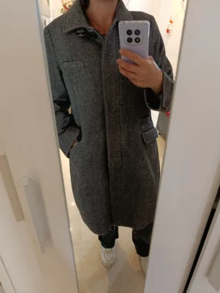 Cappotto Marlboro Classics donna grigio