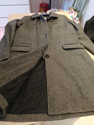 Cappotto Marlboro Classics donna grigio