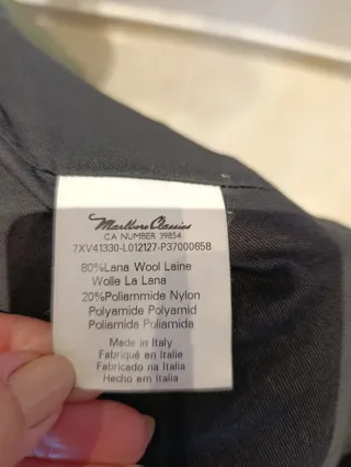 Cappotto Marlboro Classics donna grigio