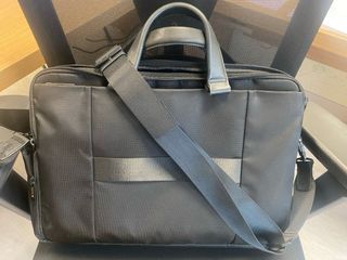 Borsa Piquadro porta PC documenti pelle tessuto