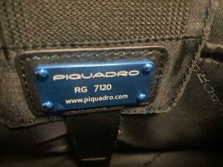 Borsa Piquadro porta PC documenti pelle tessuto
