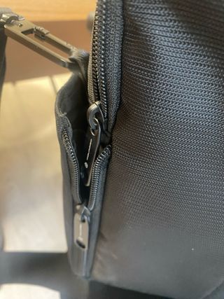 Borsa Piquadro porta PC documenti pelle tessuto