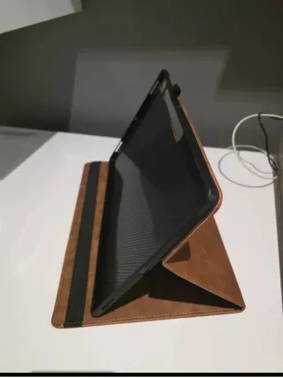 Funda Piel Samsung Tab S11 Ultra Marrón