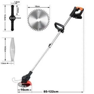Desbrozadora cortacésped 18.000 rpm 21V + batería