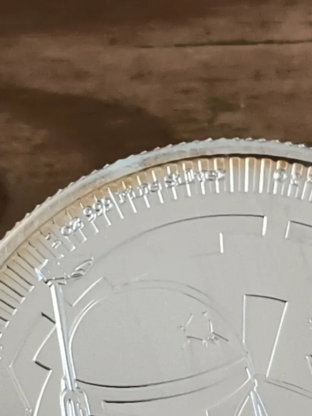 Moneda Plata 1 oz 999 Star Wars Boba Fett