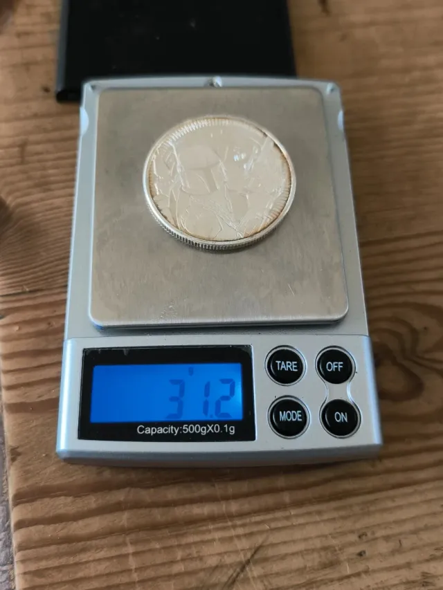 Moneda Plata 1 oz 999 Star Wars Boba Fett