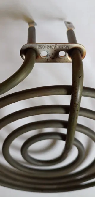 Resistencia espiral calefactor eléctrico 1875W