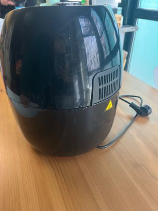Freidora de aire negra