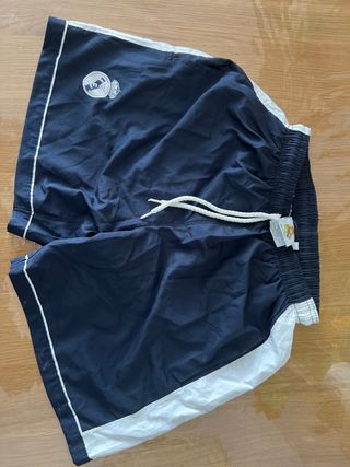 Pantalón corto Real Madrid azul y blanco