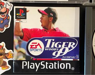 Tiger Woods 99 PS1 PAL UK 🇬🇧Completo! (South Park)