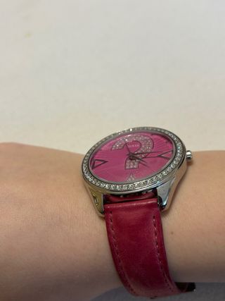 Orologio Guess Donna Fucsia e Argento