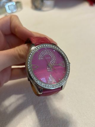 Orologio Guess Donna Fucsia e Argento