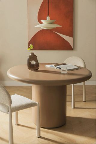 Tapa de Mesa NAMARA Marrón Camel Sklum.