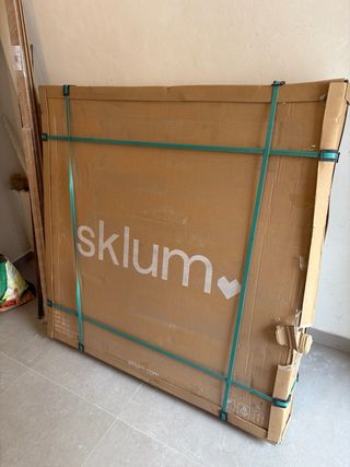 Tapa de Mesa NAMARA Marrón Camel Sklum.