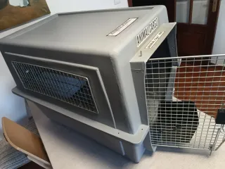 Jaula Transportadora Animal Cargo Gris