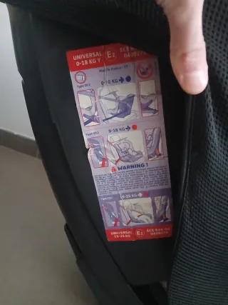 Silla coche Nania Grupo 0/1 (0-18kg)