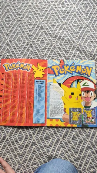 Album figurine Pokèmon Merlin Serie 1 2000