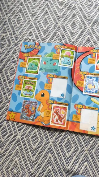 Album figurine Pokèmon Merlin Serie 1 2000