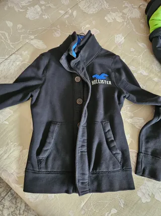 Lote abrigos hollister y gstar practicamente nuevo