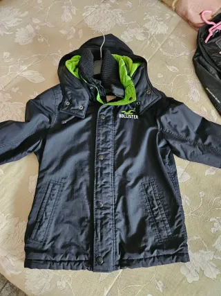 Lote abrigos hollister y gstar practicamente nuevo