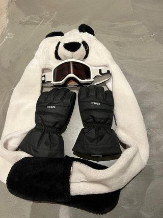 Conjunto Casco Snow Junior Dainese