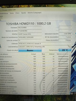 Disco Duro Toshiba P300 1TB 7200 RPM