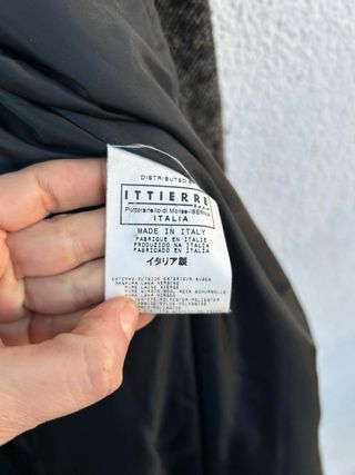 Cappotto Costume National vintage grigio firmato m