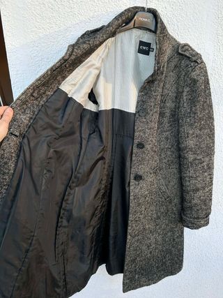 Cappotto Costume National vintage grigio firmato m