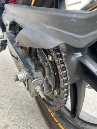 Moto Hyosung Comet 125 Amarilla Año 2007 21152km