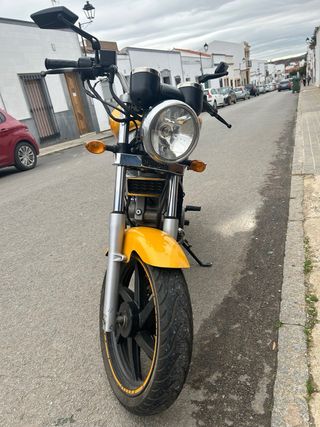 Moto Hyosung Comet 125 Amarilla Año 2007 21152km