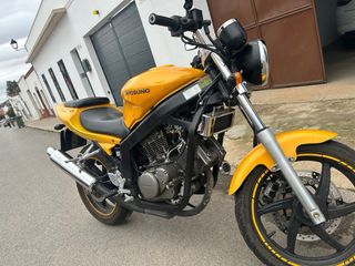Moto Hyosung Comet 125 Amarilla Año 2007 21152km
