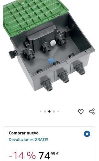 Gardena - Caja válvulas riego