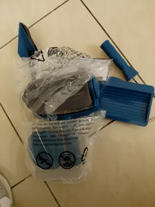 Rullo da pittura con serbatoio+asta per estensione