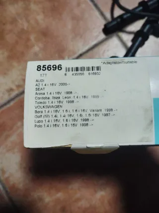 Cables Bujías VAG 1.4 1.6 16V Ibiza Golf