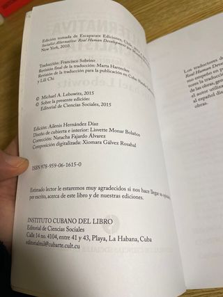 La alternativa socialista / Michael Lebowitz