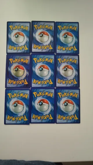 Pack 9 Cartas Pokémon GX