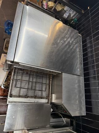 Horno de cinta para pizza