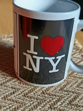 Lote 2 Tazas Cerámica NY