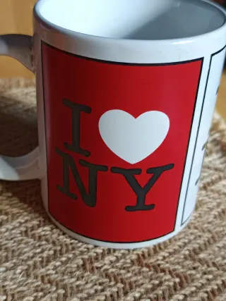 Lote 2 Tazas Cerámica NY