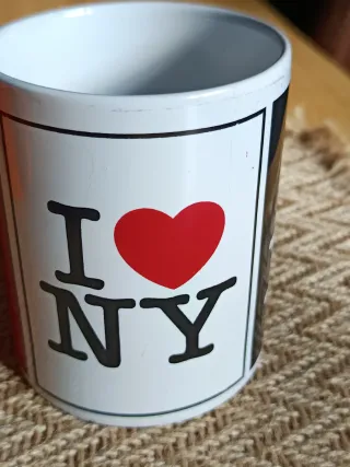 Lote 2 Tazas Cerámica NY