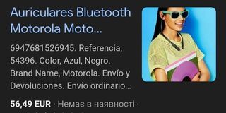 Auriculares Bluetooth Motorola Moto Surround Negro