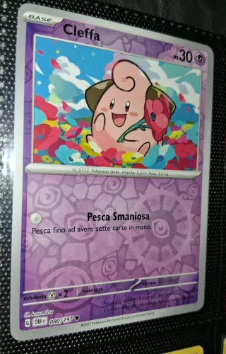 Carte Pokémon Cleffa, Clefairy, Clefable