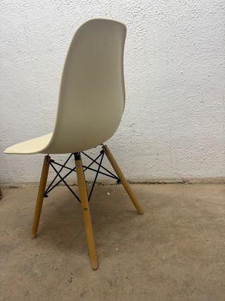 2 Sillas comedor Nórdicas Beige