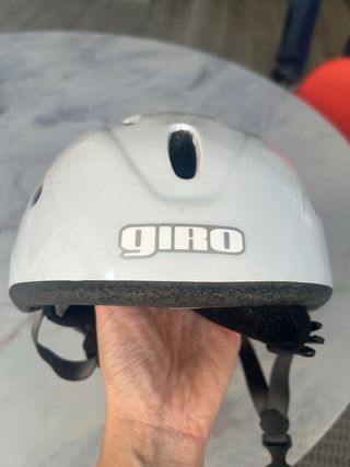 Casco de esquí Giro blanco
